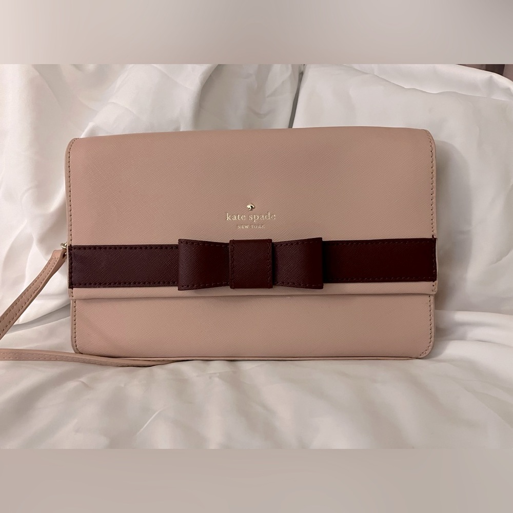 Kate Spade Kirk park saffiano Veronique (pink)